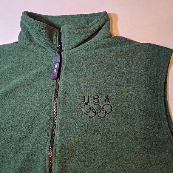 USA Olympic Fleece Vest Size XXL Team USA - Picture 1 of 4